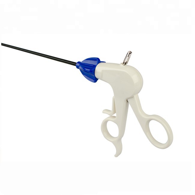 Laparoscopic Products Endoscopic Instruments Straight Grasping Forceps Disposable Atraumatic Rotating Lockable Grasper