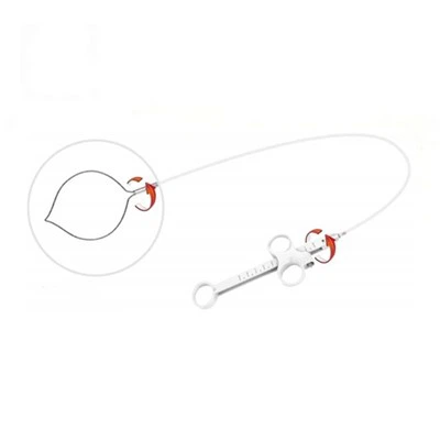 Eldobható polipectomiás pergő